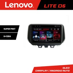 Navigatie Hyundai Tucson 2019 Lenovo Lite D6 Android 6+128GB cu Waze