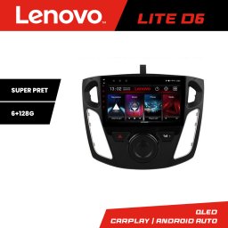 Navigatie Android Ford Focus 3 Lenovo Lite D6, 8 Core, 6GB RAM, 128GB