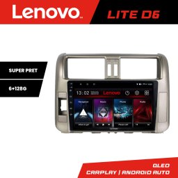 Navigatie Android Toyota Prado 2010-2013 Lenovo Lite D6, 6+128 GB