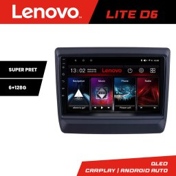 Navigatie Android Lenovo pentru Isuzu D-Max 2020+ 6GB RAM 128GB
