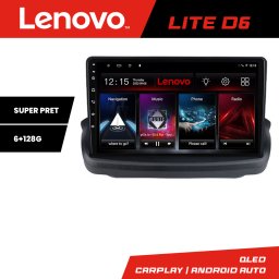 Navigatie Hyundai Genesis Android 6+128 GB cu Waze, USB si Radio Lenovo