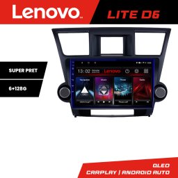 Navigatie Toyota Highlander 2007-2013 Android GPS 6+128 GB Lenovo