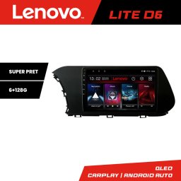 Navigatie Android Hyundai i20 2020+ Lenovo Lite D6, 6GB RAM, 128GB