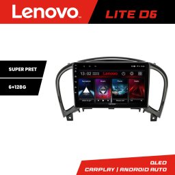 Navigatie Nissan Juke 2010-2015 Lenovo Lite D6, Android 6+128 GB
