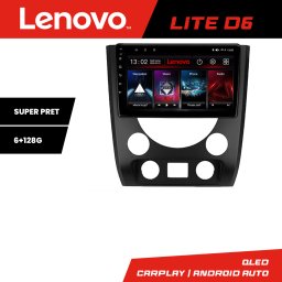 Navigatie Android Lenovo Lite D6 pentru SsangYong Rexton 2013-2016, 6+128GB
