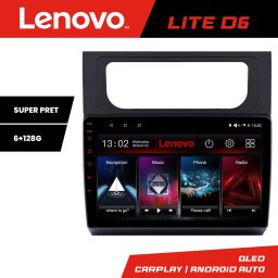 Navigatie VW Touran 2010-2016 Lenovo Lite D6, 6+128 GB, Android