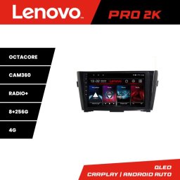 Navigatie Android Lenovo 2K 8+256 pentru Nissan Qashqai/X-Trail 2013-2018