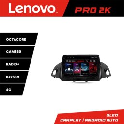 Navigatie Android Ford Kuga 2013-2017 Lenovo QLED 2K 8GB+256GB 360