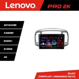 Navigatie Android Hyundai Accent 2006-2012 Lenovo QLED 2K 8GB+256GB