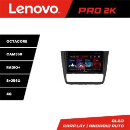 Navigatie BMW Seria 1 E87 Lenovo QLED 2K Android 8+256GB cu CarPlay