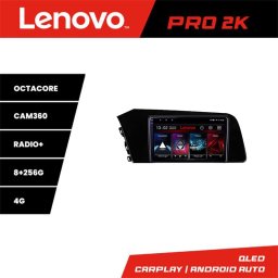 Navigatie Android Hyundai Elantra 2021 Lenovo QLED 2K 8GB+256GB 360