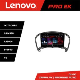 Navigatie Nissan Juke 2010-2015 Lenovo Pro 2K QLED 8GB+256GB Android