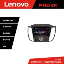 Navigatie Android Ford Kuga 2015-2020 Sync 2/3 QLED 2K 8GB+256GB Lenovo
