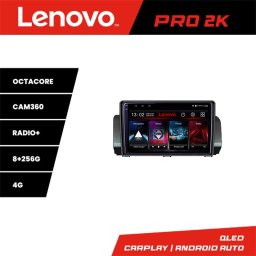Navigatie Android Dacia Logan Sandero Jogger 2021+ 2K QLED 8+256GB 360