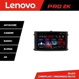 Navigatie Android Lenovo pentru SsangYong Rexton 2019+ QLED 2K 8GB/256GB