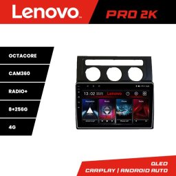 Navigatie Android Lenovo VW Touran 2003-2009, QLED 2K, 8GB RAM, 256GB
