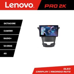 Navigatie Android Ssangyong Korando 2014-2019 Lenovo QLED 2K 12+256