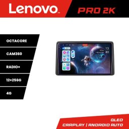 Navigatie Android Dacia Duster 2019+ Lenovo QLED 2K 12+256 GB