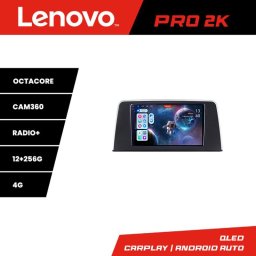 Navigatie BMW Seria 3 F30 2012-2016 Lenovo QLED 2K, 12GB RAM, 256GB
