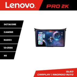 Navigatie Hyundai i30 2011-2016 Lenovo Pro 2K QLED 12+256GB 360
