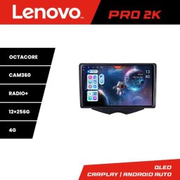 Navigatie Android Hyundai Veloster 2010-2018 QLED 2K 12+256GB 360 Lenovo
