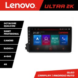 Navigatie Android Lenovo QLED 4+64GB pentru SsangYong Kyron si Actyon