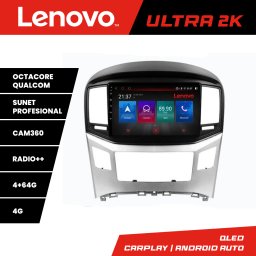 Navigatie Hyundai H1 Starex 2016+ Lenovo QLED 4GB+64GB 8 Core