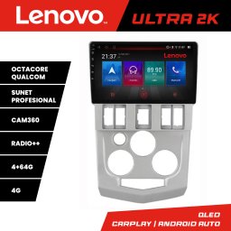 Navigatie Dacia Logan 1 2003-2010 Lenovo QLED 4+64GB Android 360