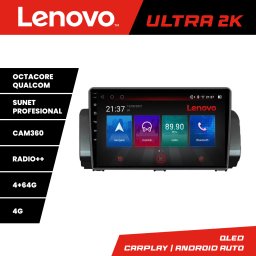 Navigatie Android Dacia Logan Sandero Jogger 2021+ QLED 4+64GB Lenovo