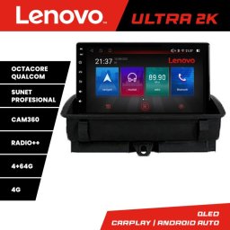 Navigatie Audi Q3 2011-2018 Android QLED 4+64GB CarPlay GPS Lenovo