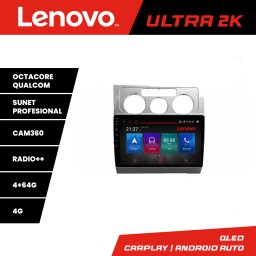 Navigatie Android Lenovo pentru VW Touran 2003-2010, QLED, 4+64GB