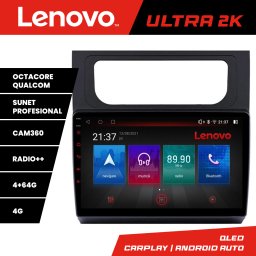 Navigatie Android VW Touran 2010-2016 Lenovo QLED 4GB+64GB 8 Core