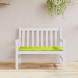 Perna de banca de gradina, verde, 120x50x4 cm, textil oxford GartenMobel Dekor