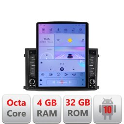 Navigatie Android SsangYong Rexton 2019+ Tesla 9.7, 4GB RAM, 32GB, 4G