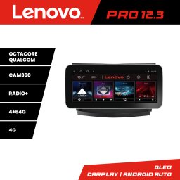 Navigatie Android SsangYong Tivoli 2015-2019 Lenovo PRO 12.3 QLED 4G