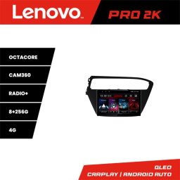 Navigatie Hyundai i20 2014-2019 Lenovo QLED 2K, 8GB RAM, 256GB