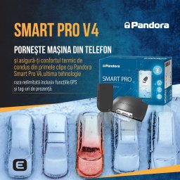 Kit pornire motor Suzuki Vitara 2005-2014 cu 4G, GPS si montaj inclus Pandora Smart Pro V4