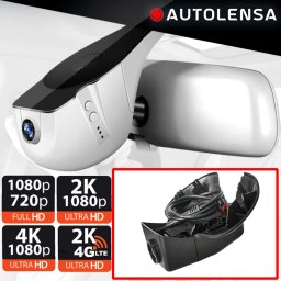 Camera DVR fata Volvo V40 2015-2018 1080p WiFi Autolensa 24/7 Negru