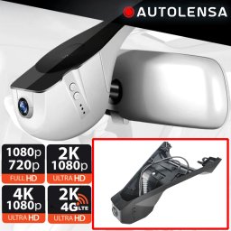Camera DVR dedicata Peugeot 4008/5008 2015-2018 1080p WiFi 24/7 Autolensa