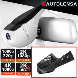 Camera DVR fata 1080p WiFi pentru Mercedes ML GL W166 2013-2015, Bej