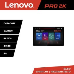 Navigatie Hyundai i30 2017+ Lenovo Pro 13 inch 2K, 4GB+64GB, 4G, DSP