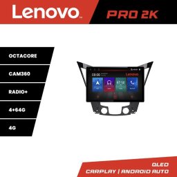 Navigatie Hyundai Sonata 2011-2015 Lenovo PRO 4+64, 13 inch 2K, 4G