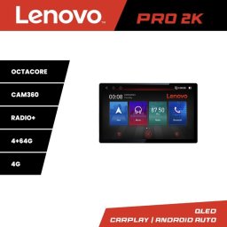 Navigatie Android Peugeot 307 Lenovo PRO 13 inch 2K, 4GB RAM, 64GB, 4G