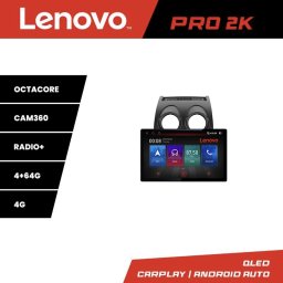 Navigatie Nissan Qashqai 2007-2013 Lenovo Pro 13 inch 2K, 4GB RAM, 64GB, 4G