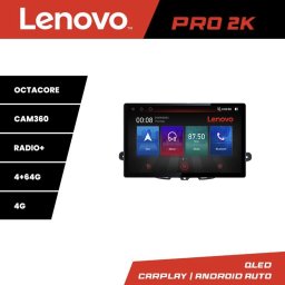 Navigatie Opel Astra K Lenovo Pro 4+64GB, 13 inch 2K, 4G, DSP