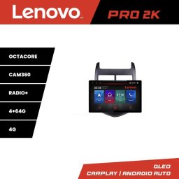 Navigatie Chevrolet Aveo 2010-2013 Lenovo PRO 2K, 13 inch, 4GB+64GB, 4G
