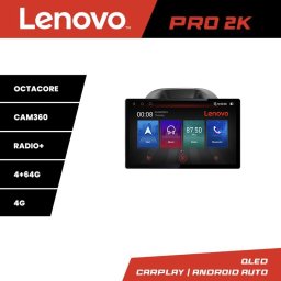 Navigatie Ford EcoSport 2017-2019 Lenovo Pro 2K, 13 inch, 4GB+64GB, 4G