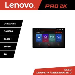 Navigatie Android Smart ForTwo 2015+ Lenovo Pro 13 inch 2K 4G 4+64GB