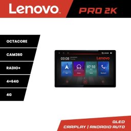 Navigatie Toyota Lenovo PRO 13 inch 2K, 4GB RAM, 64GB, 4G, DSP, GPS