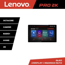 Navigatie Toyota 2DIN Lenovo PRO 13 inch 2K, 4GB RAM, 64GB, 4G
